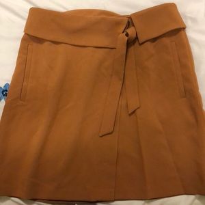 LOFT Size 10 Mustard Skirt